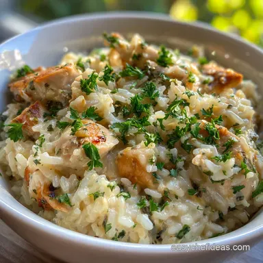 No Peek Chicken: Oven-Only Baked Recipe Card