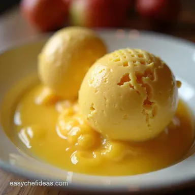 Best Homemade Mango Ice Cream Recipe Easy NoChurn Recipe Card