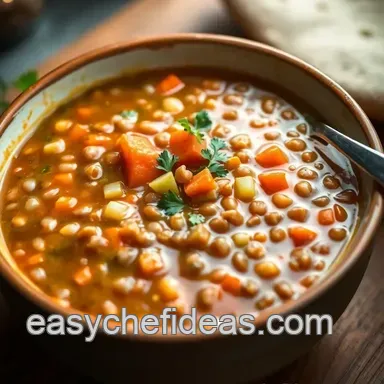 Nourishing Lentil Soup Nutrition Facts: A Hearty Hug in a Bowl Recipe Card