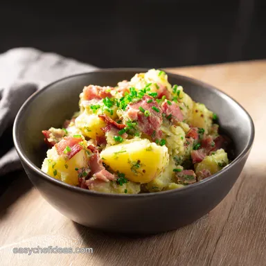 Omas Best German Potato Salad Recipe Easy Tangy Recipe Card