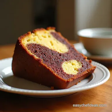 OneBowl Wonder My GoTo Moist Marble Cake Recipe Recipe Card