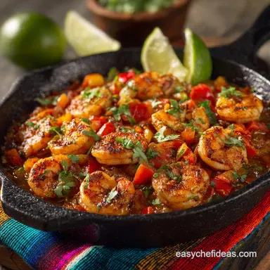 OneSkillet Mexican Shrimp Diablo Dinner Fiery 30-Minute Skillet Supper
