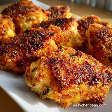 Oven Baked Chicken Thighs: Crispy Baked Recipe Recipe Card