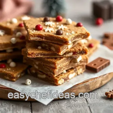 Delicious Oven Baked Graham Cracker Christmas Bark: A Festive Treat! Recipe Card