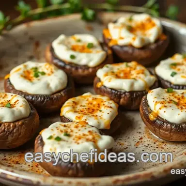 Ultimate Oven Baked Mushrooms with Spicy Cream Cheese: 5 Delicious Upscale Appetizers!