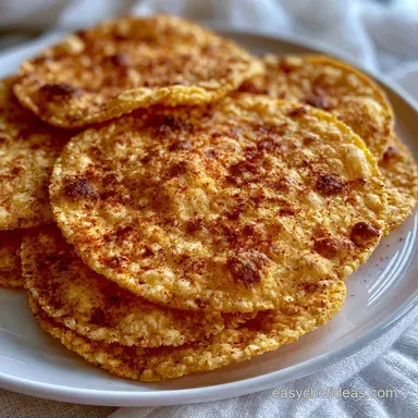 Oven Baked Tostada Shells in 15 Minutes Recipe Card