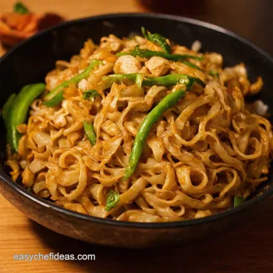 Pad See Ew Easy Thai Fried Noodles Recipe Recipe Card