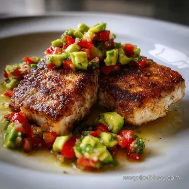 Mahi Mahi: Pan-Seared Perfection with Zesty Salsa Recipe Card