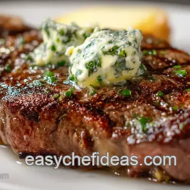 Steak Dinner Ideas: Pub-Style Ribeye with Herb Butter
