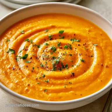 Panera Bread Autumn Squash Soup for 4 Recipe Card