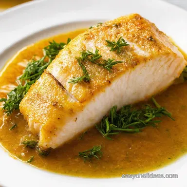 LemonHerb Bliss My GoTo Halibut Fish Recipes Recipe Card
