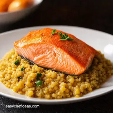 Healthy Supper Recipes for Two Easy Salmon with Quinoa Recipe Card