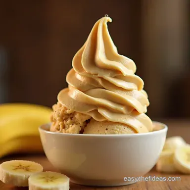 Homemade Dog Ice Cream Cups Healthy Peanut Butter Delight Recipe Card