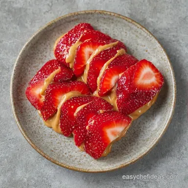 Peanut Butter Strawberry Rollups: Chewy Recipe Card