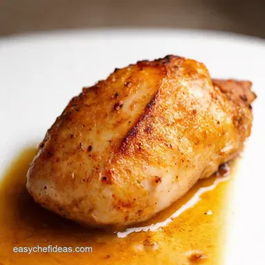 Juicy Baked Chicken Breast My Easy NoFail Method Recipe Card