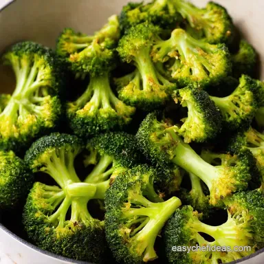 Oven Roasted Broccoli Recipe Perfectly Golden Even Kids Love Recipe Card