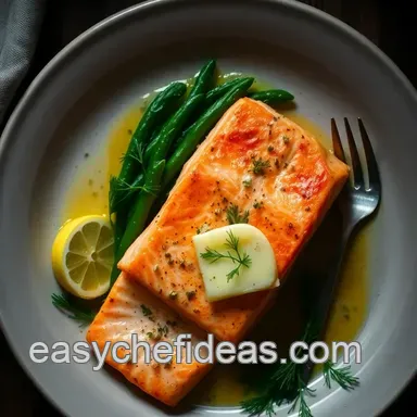 How to Cook Salmon: Perfect Pan-Seared Salmon with Lemon Dill Butter Recipe Card