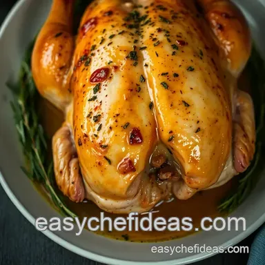 Easy & Juicy Baked Chicken: My Perfectly Roasted Herb Butter Recipe Recipe Card