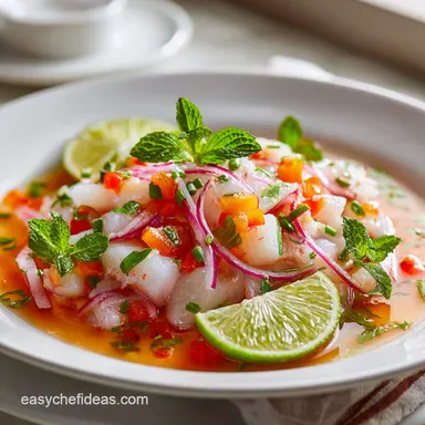 Peruvian Ceviche: Authentic Cl&aacute;sico Recipe with Leche de Tigre