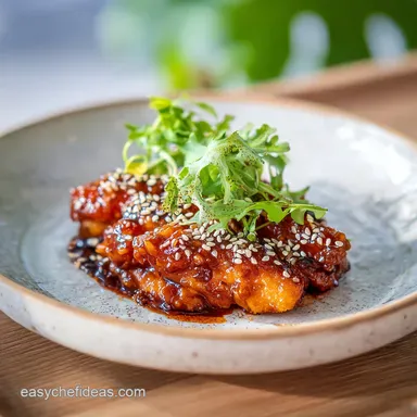 Sticky Pineapple Teriyaki Chicken Wings in 3 Steps for 4 Servings Recipe Card