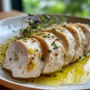Boiled Chicken Breast: The Secret to Perfectly Poached Juicy Recipe Card