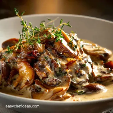 Mushroom Stroganoff: Ultimate Cr&egrave;me Fra&icirc;che Vegetarian Recipe