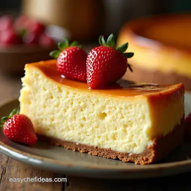 The Best CrackFree New York Cheesecake Recipe Recipe Card