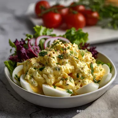 High Protein Egg Salad Healthy Low: Velvety & Nitrogen Dense Recipe Card