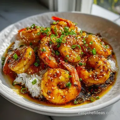 High-Protein Honey Garlic Shrimp in 15 Minutes Recipe Card
