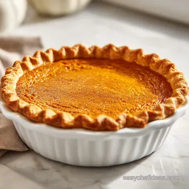 Pumpkin Pie 3 with Condensed Milk