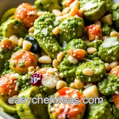 How to Make Quick Pesto Langostino Zucchini Delight: A Tasty 20-Min Meal! Recipe Card