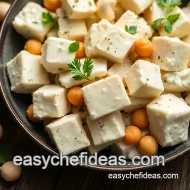 Ultimate Quick Tofu Feta: Creamy & Delicious for Every Salad! Recipe Card