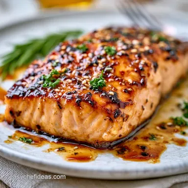 Quick Weeknight Salmon Glaze in 15 Min Recipe Card