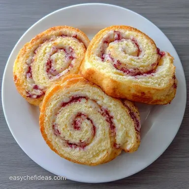 Raspberry Cream Cheese Rollups in 25 Min Recipe Card