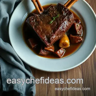 Red Wine Braised Beef Short Ribs: My Sunday Best! Recipe Card