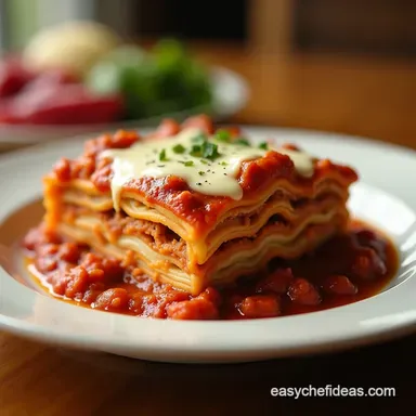 The Best Homemade Lasagna Recipe Rich Ragu B&eacute;chamel Recipe Card
