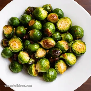 Holiday Sides Sorted Balsamic Brussels Sprouts Everyone Loves Recipe Card