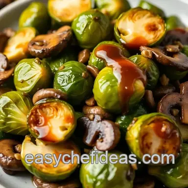 Delicious Roasted Brussels Sprouts with Sweet Teriyaki Sauce: The Secret to Flavorful Veggies! Recipe Card