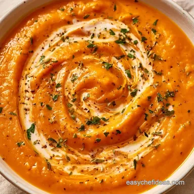 Cozy Fall Soups for 6 Servings Recipe Card
