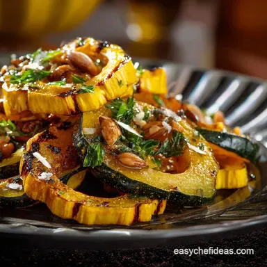 Roasted Delicata Squash: Easy No-Peel Recipe for Crisp Edges Recipe Card