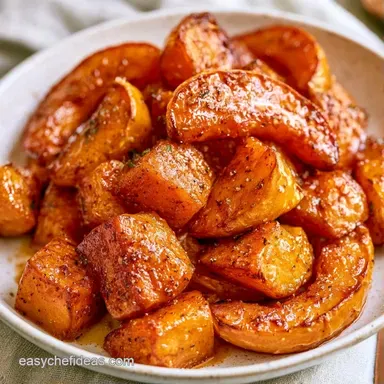 Roasted Winter Squash Medley: 4 Servings Recipe Card