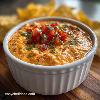 Rotel Dip Recipe for 10 People Recipe Card