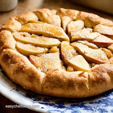 Easy Apple Galette Recipe Rustic Charm in Every Slice Recipe Card