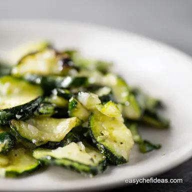 How to Cook Zucchini Speedy Saut&eacute;ed Courgette Recipe Recipe Card