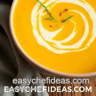 How to Make Savoring Creamy Pumpkin Soup: A Cozy Delight Recipe Card