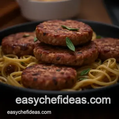 Easy & Juicy Homemade Sausage Patties: My Family's Favourite Breakfast Recipe Recipe Card