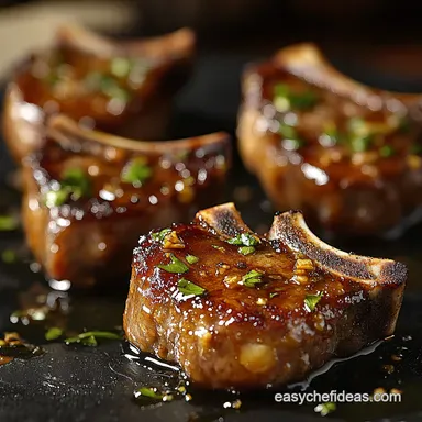 How to Make Sticky Honey Garlic Lamb Chops with a Gorgeous Ginger Glaze