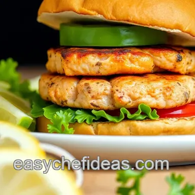 Seriously Good Salmon Burger Recipe (No Fall-Apart!) Recipe Card
