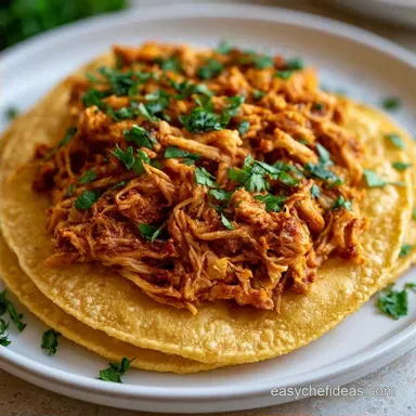 Shredded Chicken Tostadas in 30 Minutes
