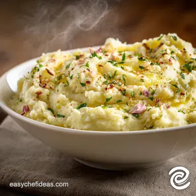 Garlic Mashed Potatoes: The Ultimate Creamy, Flavor-Packed Side Dish Recipe Card